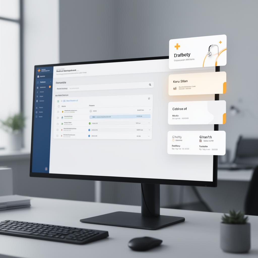 Le Compagnon Desktop — widgets flottants sur le PC du médecin